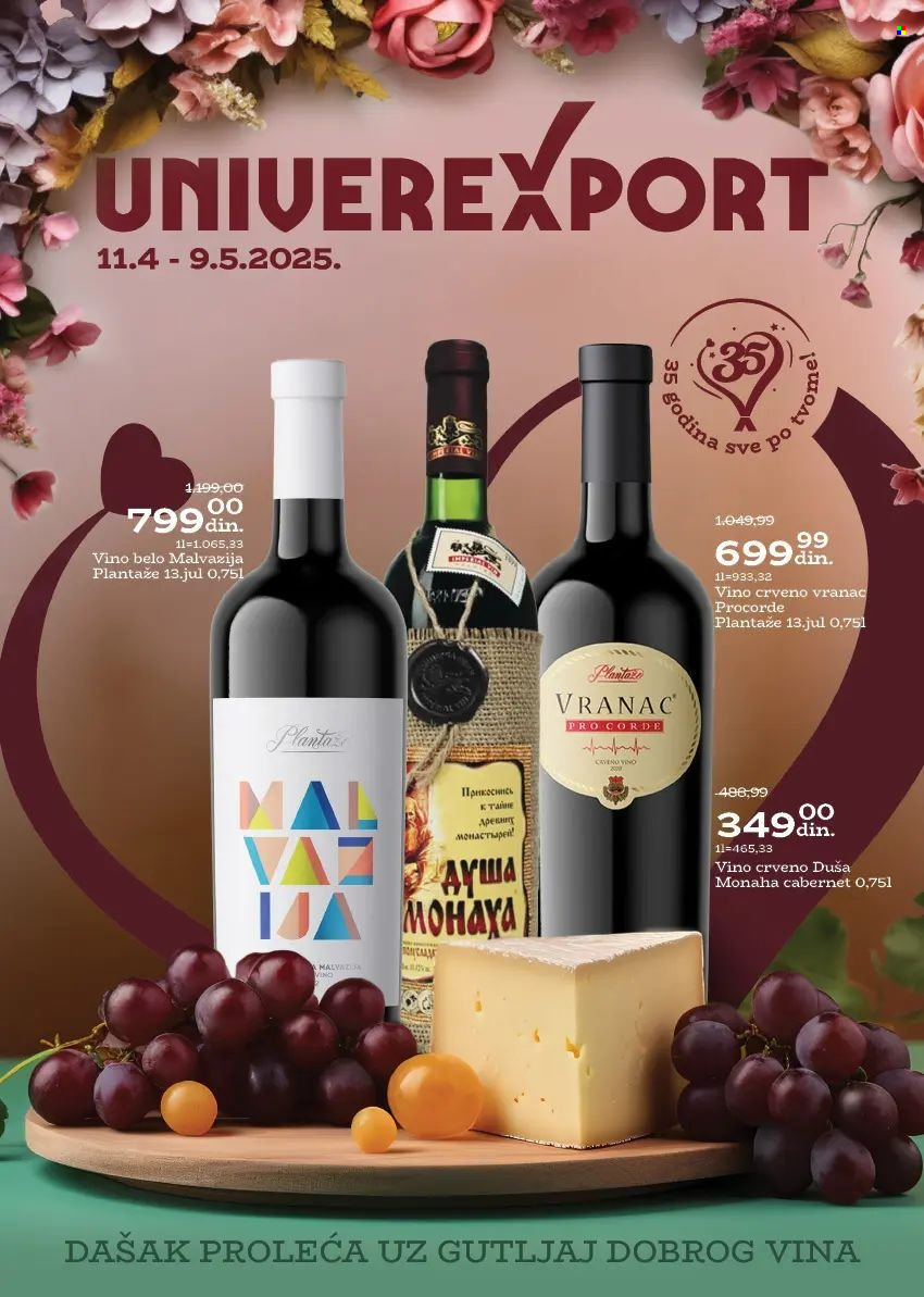 Univerexport katalog - 11.04.2025 - 09.05.2025. Stranica 1