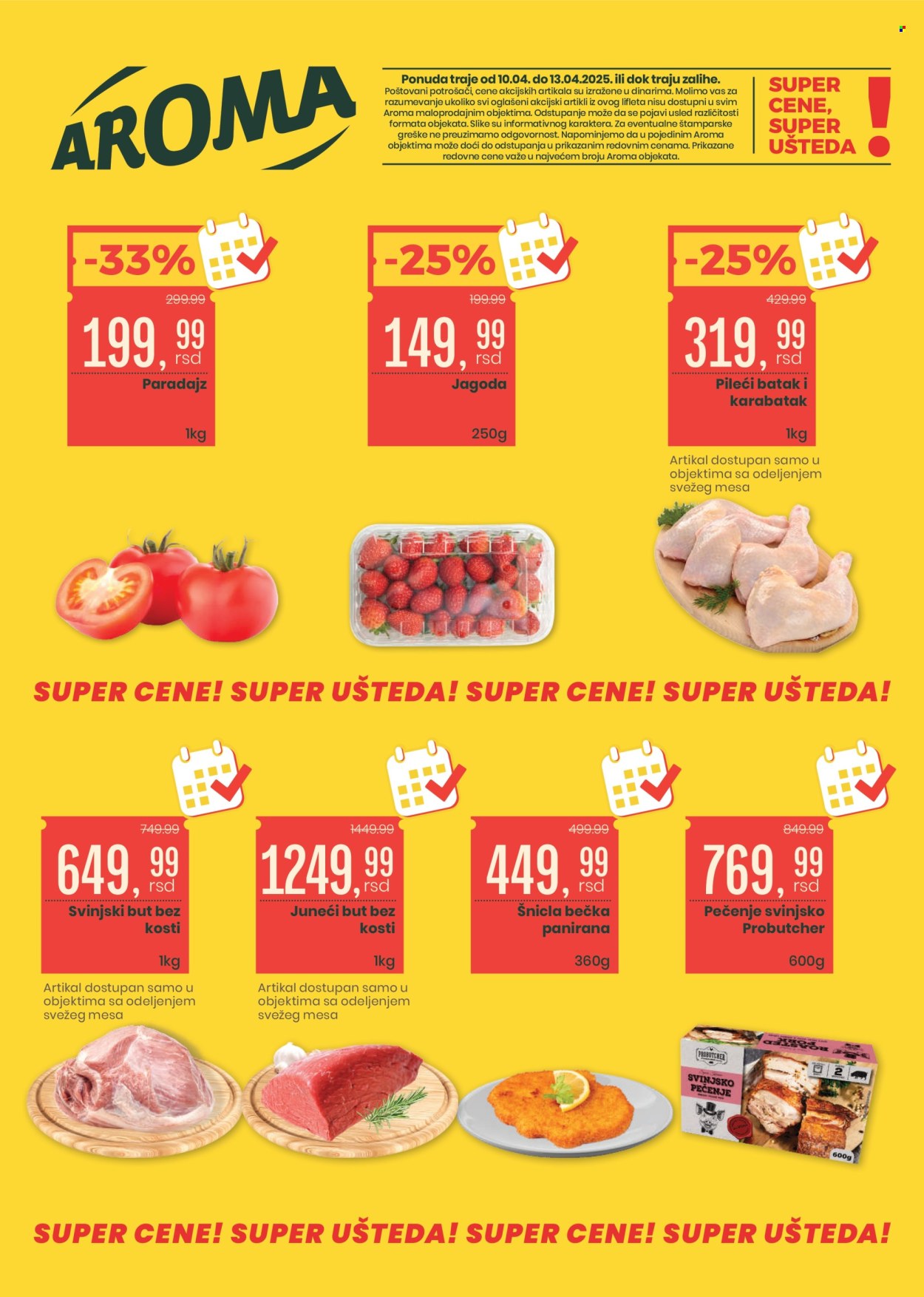 Aroma Market katalog - 10.04.2025 - 13.04.2025. Stranica 1