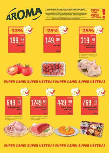 Aroma Market katalog - 10.04.2025 - 13.04.2025.