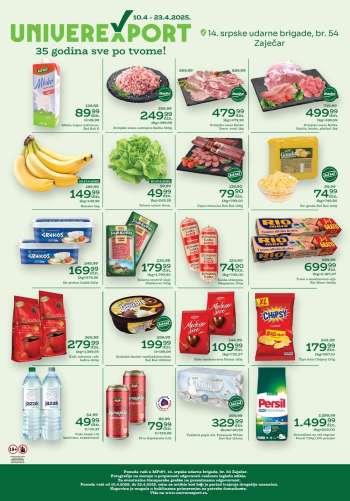 Univerexport katalog - 10.04.2025 - 23.04.2025.