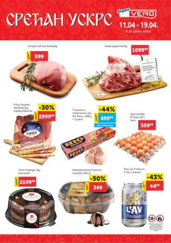 SuperVERO katalog - 11.04.2025 - 19.04.2025.