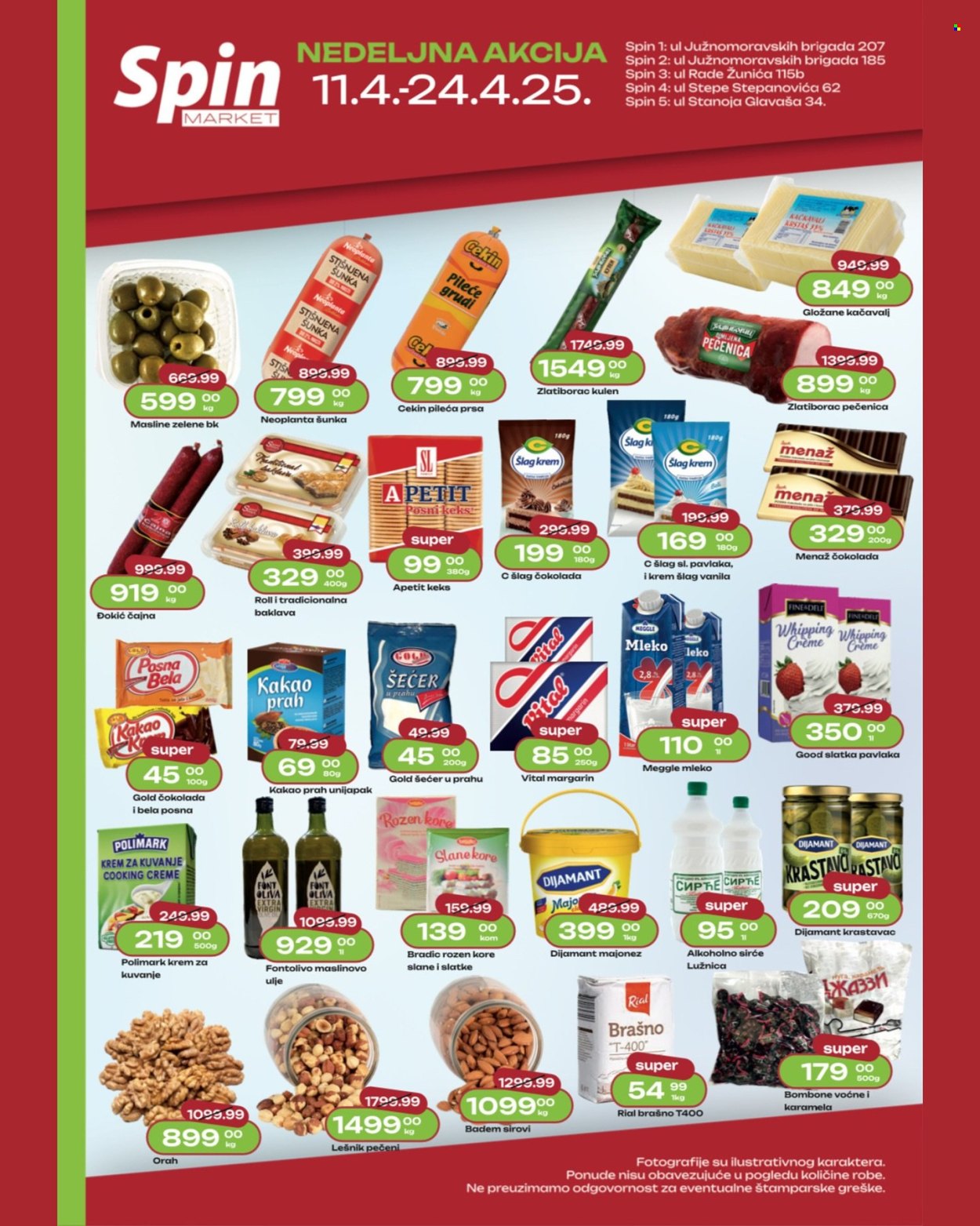 Spin Market katalog - 11.04.2025 - 24.04.2025. Stranica 1