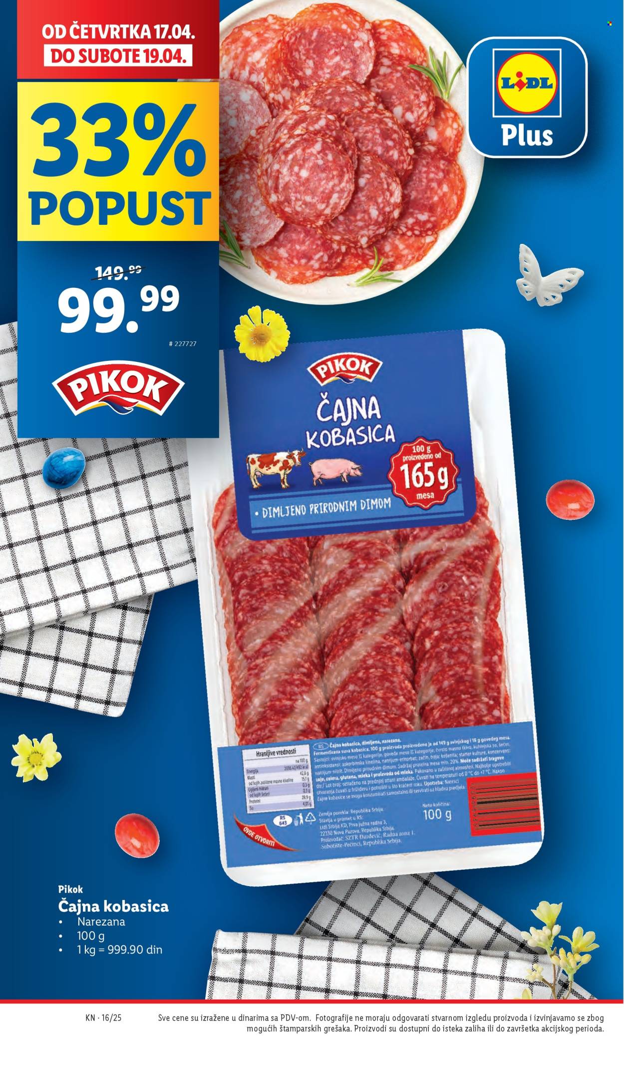 Lidl katalog - 17.04.2025 - 23.04.2025. Stranica 20