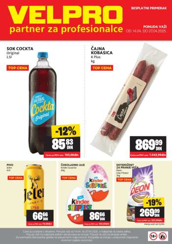 Velpro katalog - 14.04.2025 - 27.04.2025.