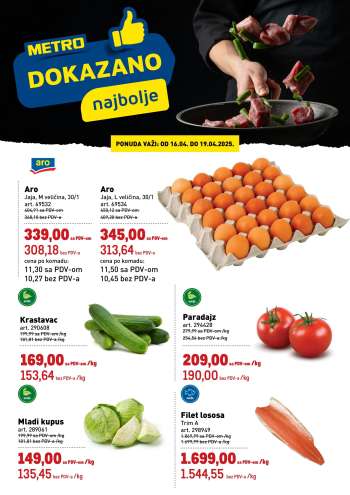 Metro katalog - 16.04.2025 - 19.04.2025.