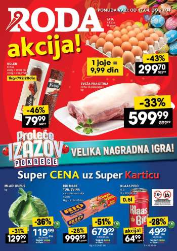 Roda katalog - 17.04.2025 - 23.04.2025.