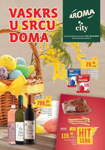 Aroma Market katalog - 17.04.2025 - 30.04.2025.