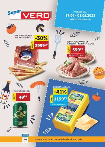 SuperVERO katalog - 17.04.2025 - 01.05.2025.