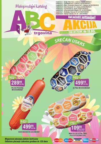 ABC Trgovina katalog - 20.04.2025 - 13.05.2025.