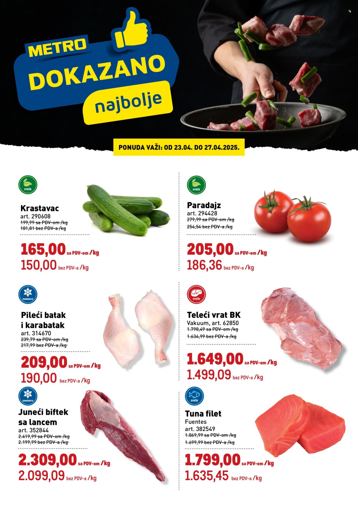 Metro katalog - 23.04.2025 - 27.04.2025. Stranica 1