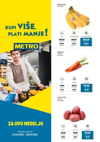 Metro katalog - 22.04.2025 - 28.04.2025.