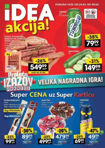 Idea katalog - 24.04.2025 - 30.04.2025.