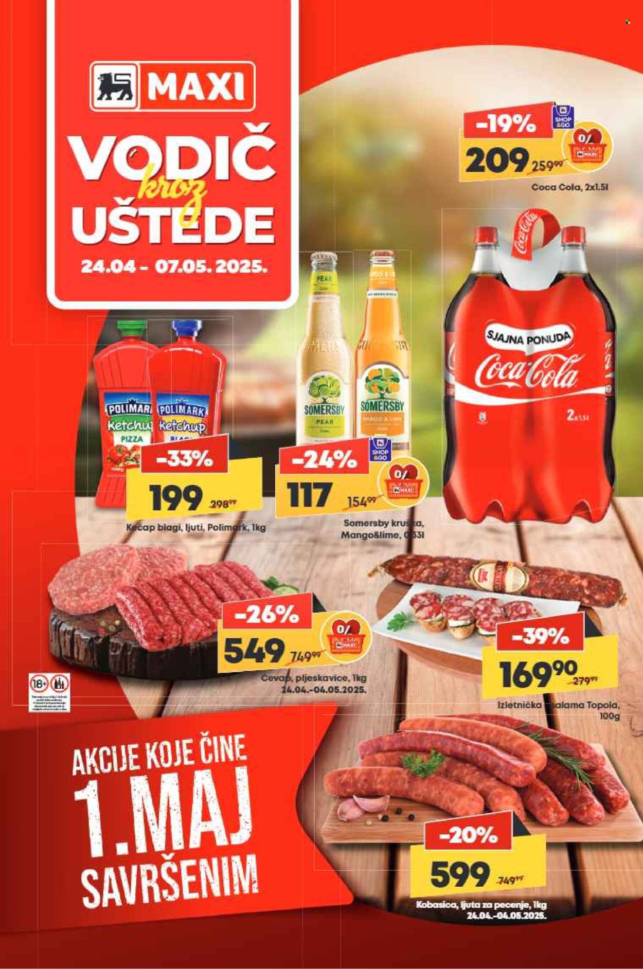 Maxi katalog - 24.04.2025 - 07.05.2025. Stranica 1