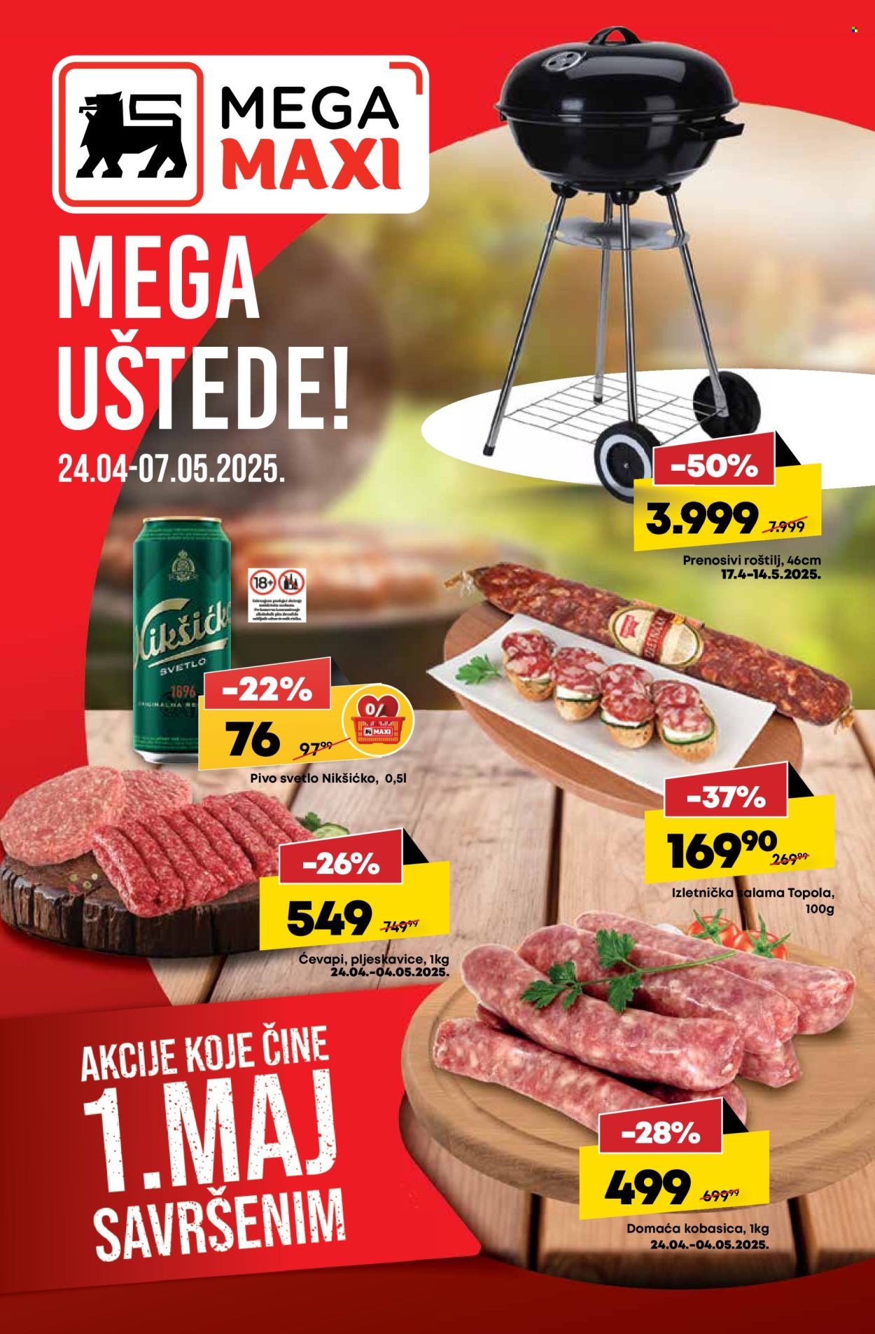 Mega Maxi katalog - 24.04.2025 - 07.05.2025. Stranica 1