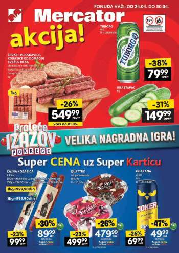 Mercator Centar katalog - 24.04.2025 - 30.04.2025.