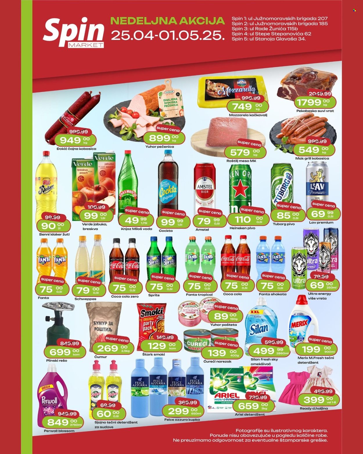 Spin Market katalog - 25.04.2025 - 01.05.2025. Stranica 1