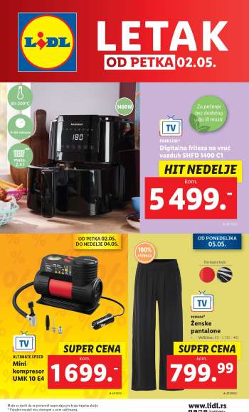 Lidl katalog - 02.05.2025 - 07.05.2025.
