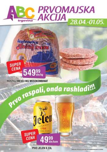 ABC Trgovina katalog - 28.04.2025 - 01.05.2025.