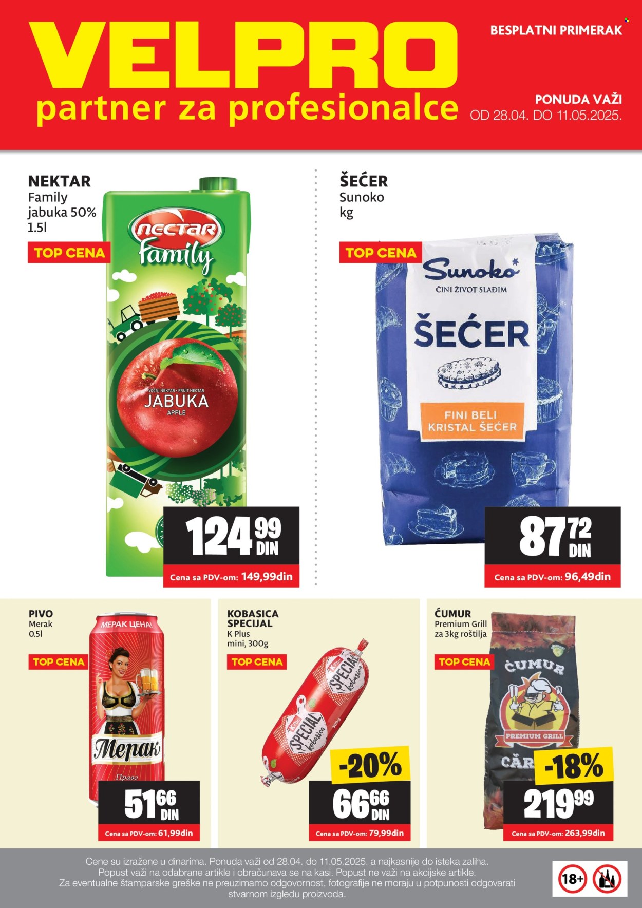 Velpro katalog - 28.04.2025 - 11.05.2025. Stranica 1