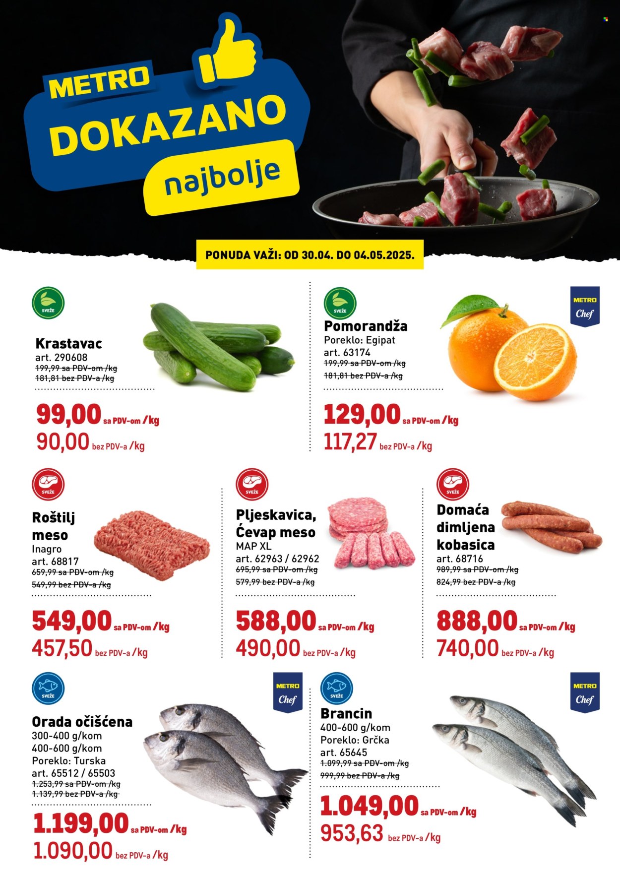 Metro katalog - 30.04.2025 - 04.05.2025. Stranica 1