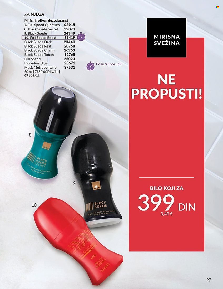 Avon katalog - 01.05.2025 - 31.05.2025. Stranica 97