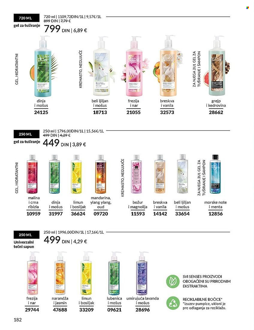 Avon katalog - 01.05.2025 - 31.05.2025. Stranica 182