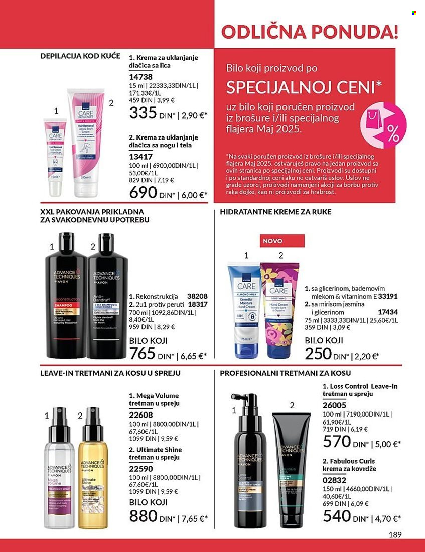 Avon katalog - 01.05.2025 - 31.05.2025. Stranica 189