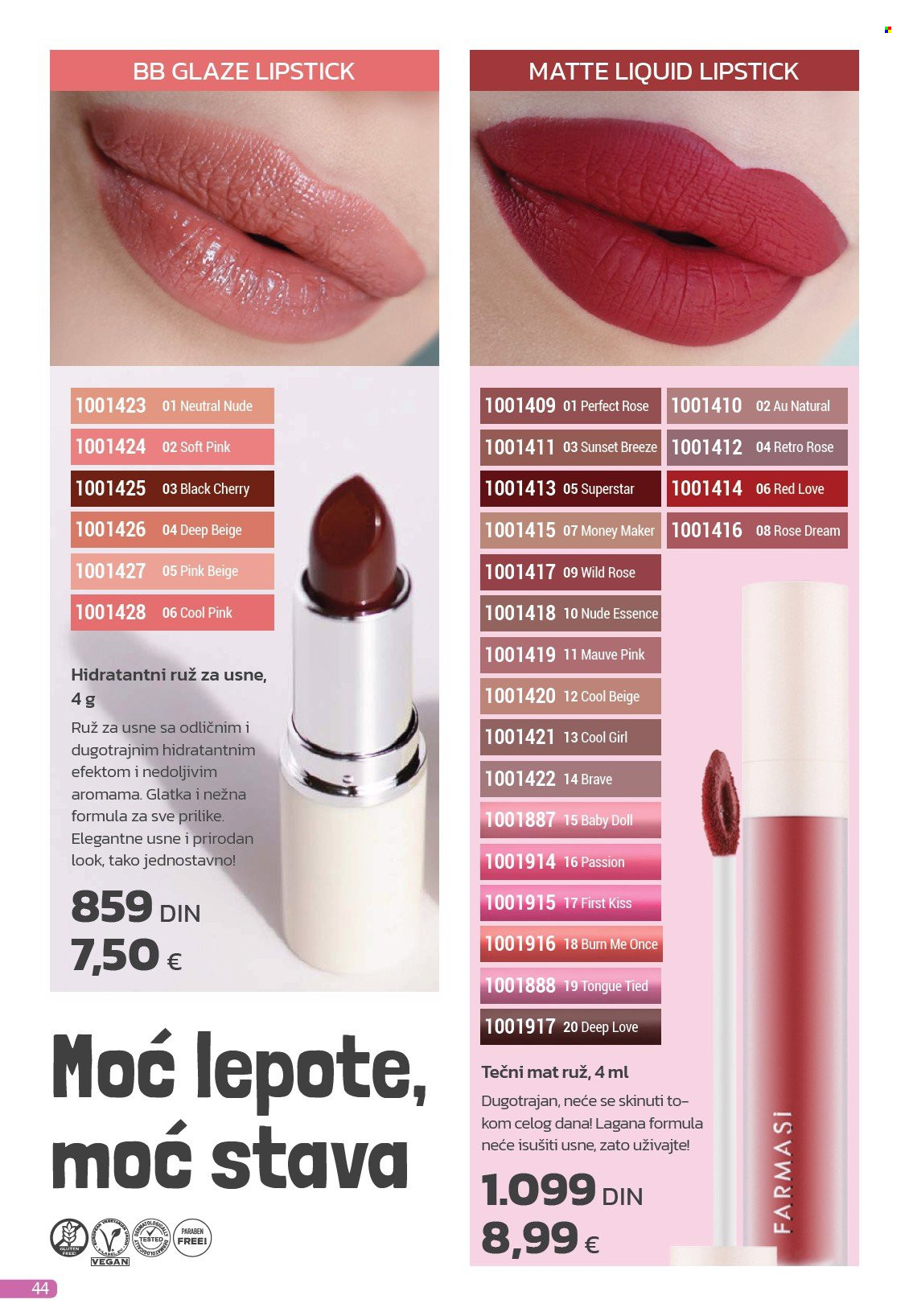 Farmasi katalog - 01.05.2025 - 31.05.2025. Stranica 44