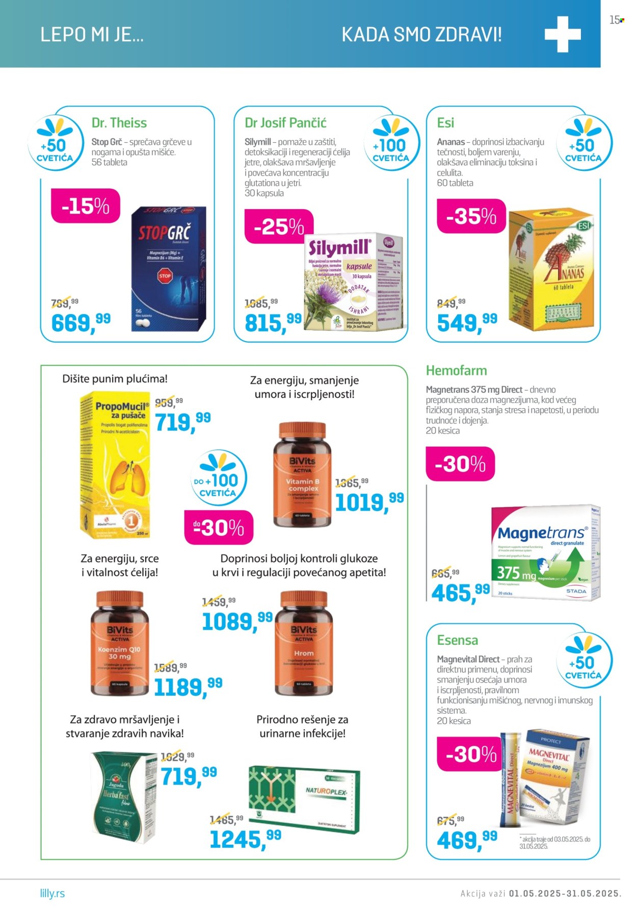 Lilly Drogerie katalog - 01.05.2025 - 31.05.2025. Stranica 15