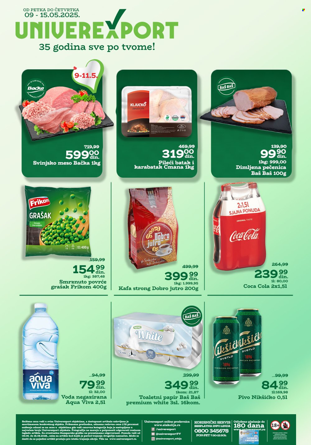 Univerexport katalog - 09.05.2025 - 15.05.2025. Stranica 1