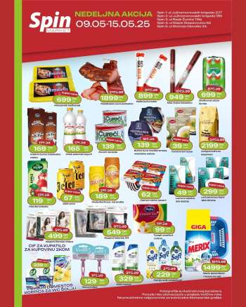 Spin Market katalog - 09.05.2025 - 15.05.2025.