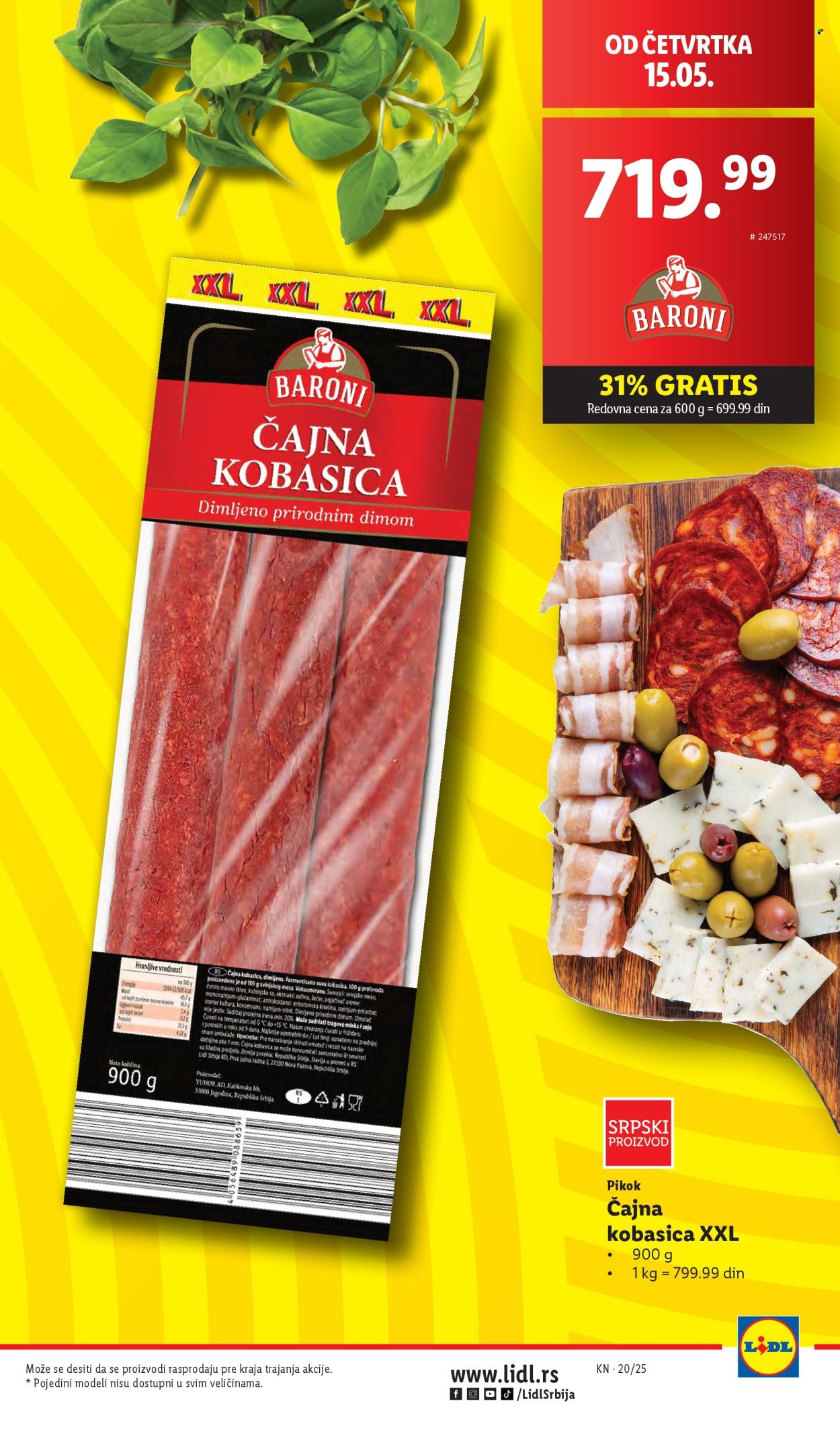 Lidl katalog - 15.05.2025 - 21.05.2025. Stranica 3