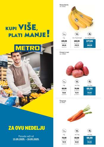 Metro katalog - 13.05.2025 - 19.05.2025.
