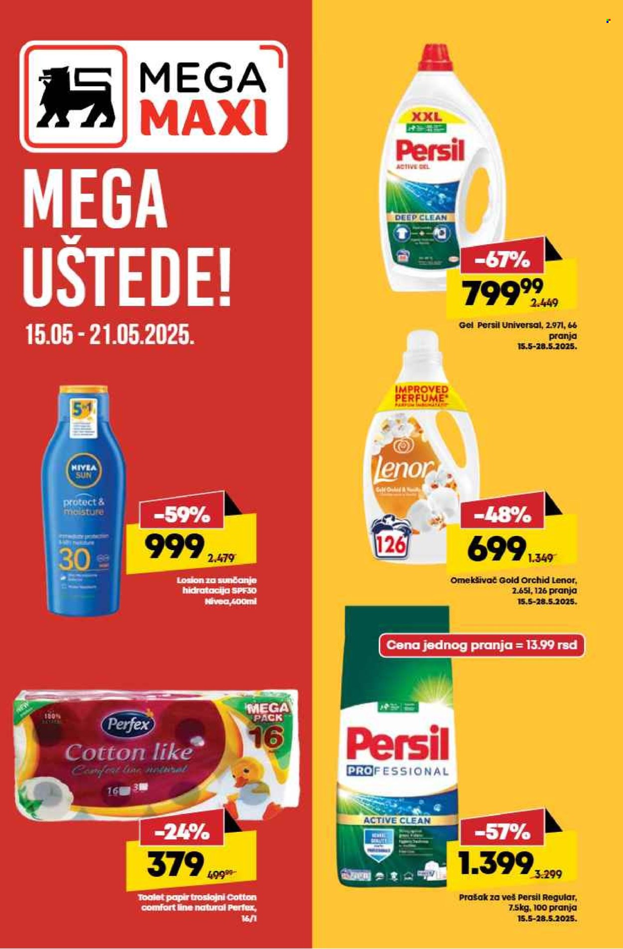 Mega Maxi katalog - 15.05.2025 - 21.05.2025. Stranica 1