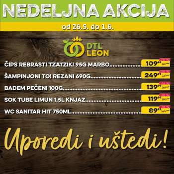 Leon Diskont katalog - 26.05.2025 - 01.06.2025.
