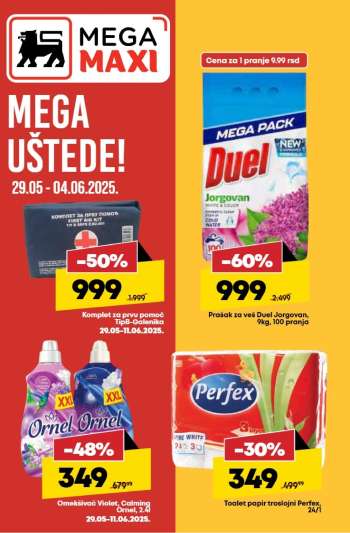 Mega Maxi katalog - 29.05.2025 - 04.06.2025.