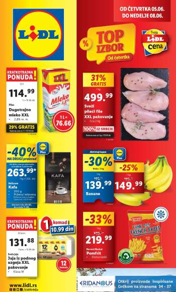 Lidl katalog - 05.06.2025 - 11.06.2025.