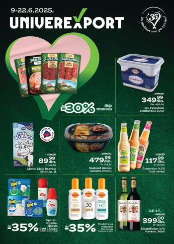 Univerexport katalog - 09.06.2025 - 22.06.2025.