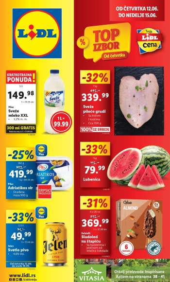 Lidl katalog - 12.06.2025 - 18.06.2025.