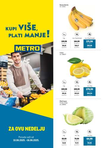 Metro katalog - 10.06.2025 - 16.06.2025.