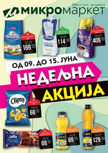 Mikromarket katalog - 09.06.2025 - 15.06.2025.