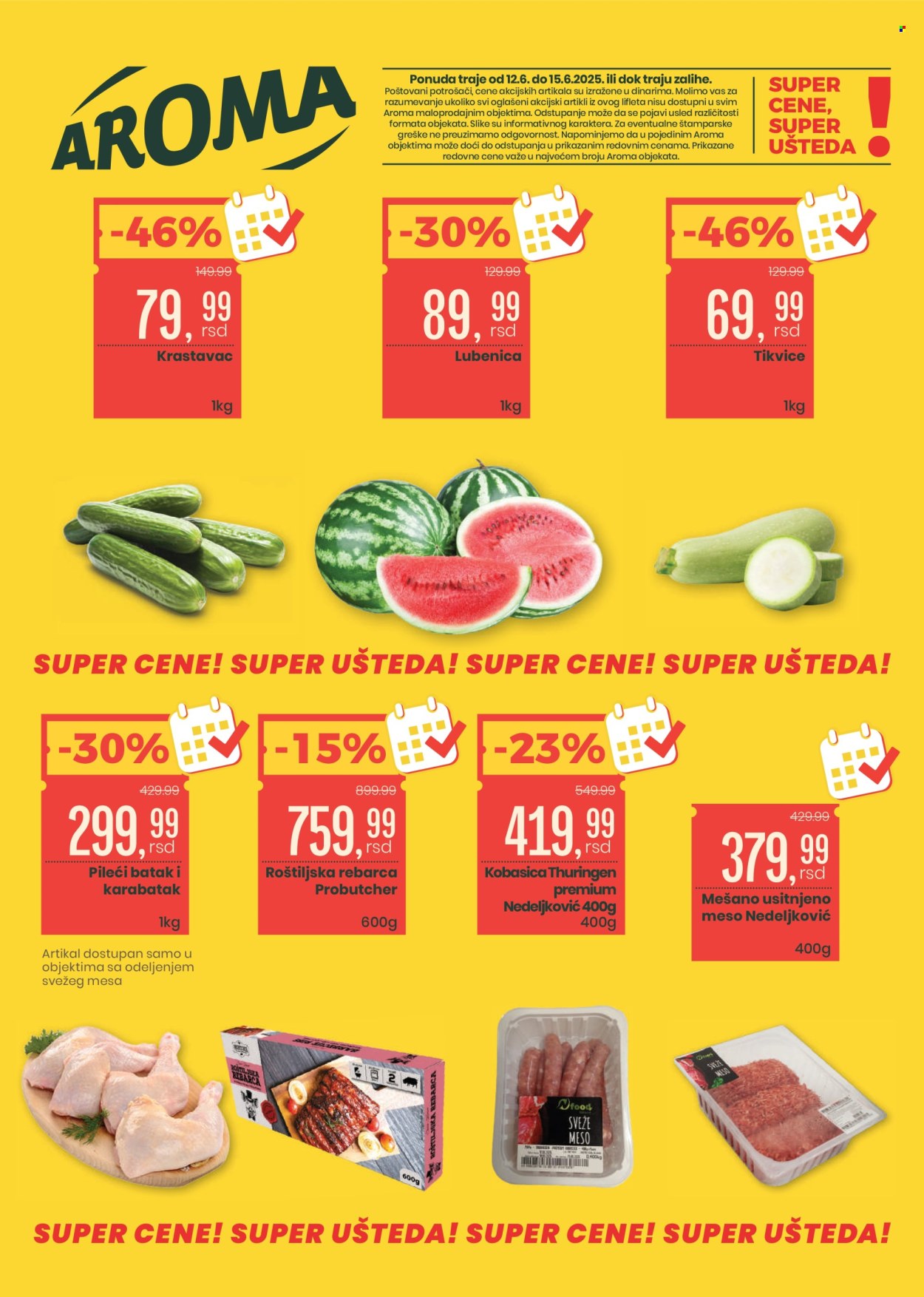 Aroma Market katalog - 12.06.2025 - 15.06.2025. Stranica 1