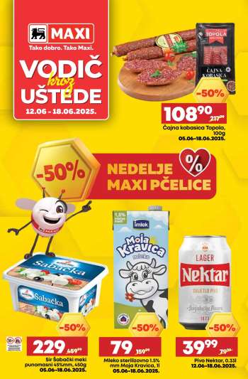 Maxi katalog - 12.06.2025 - 18.06.2025.