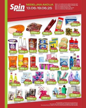 Spin Market katalog - 13.06.2025 - 19.06.2025.