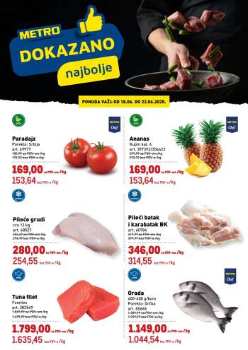 Metro katalog - 18.06.2025 - 22.06.2025.