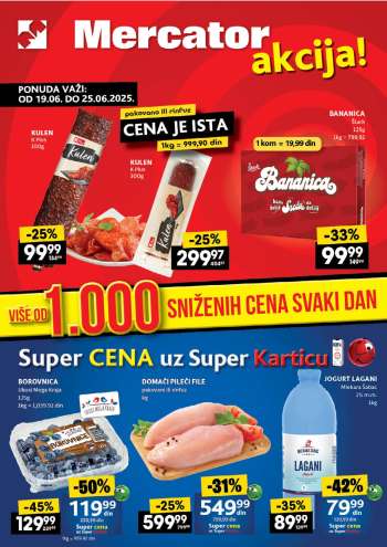 Mercator Centar katalog - 19.06.2025 - 25.06.2025.