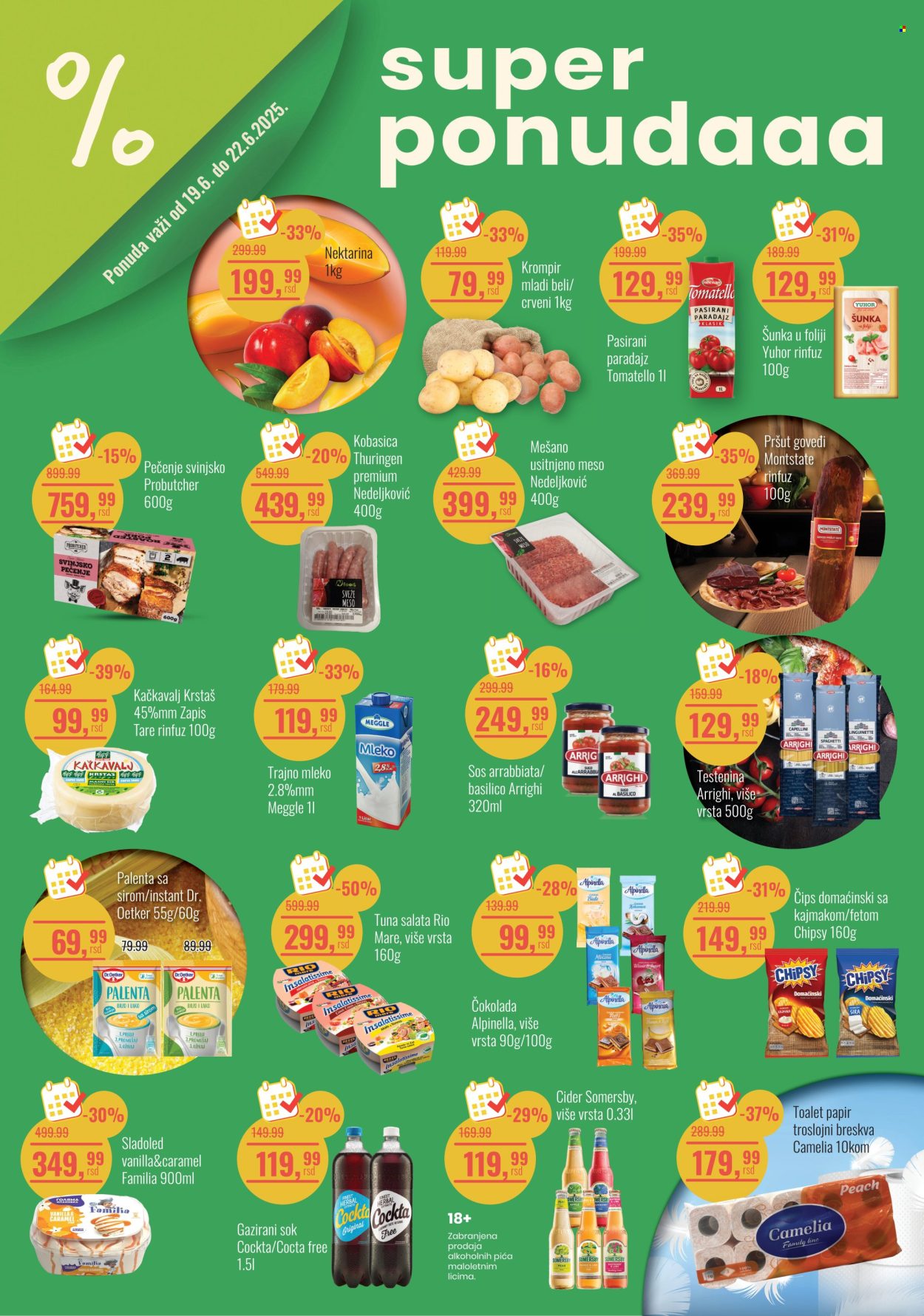 Aroma Market katalog - 19.06.2025 - 22.06.2025. Stranica 1