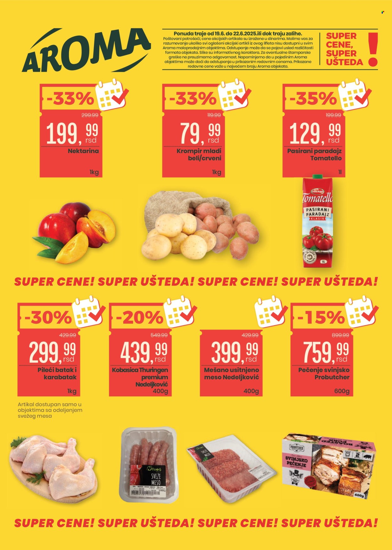 Aroma Market katalog - 19.06.2025 - 22.06.2025. Stranica 1