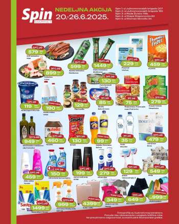 Spin Market katalog - 20.06.2025 - 26.06.2025.