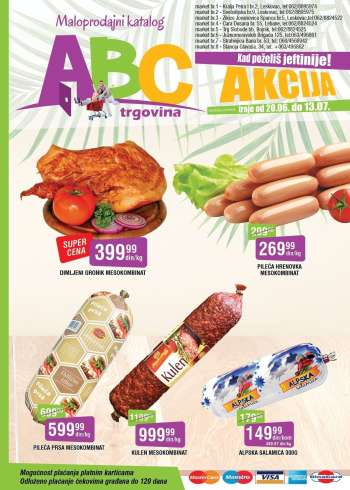 ABC Trgovina katalog - 20.06.2025 - 13.07.2025.